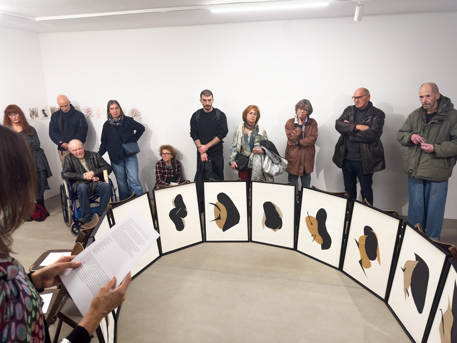 Andrea Morein, Notes on Belonging, Ausstellung in der Galerie der Kunststiftung K52, Berlin, Eröffnung